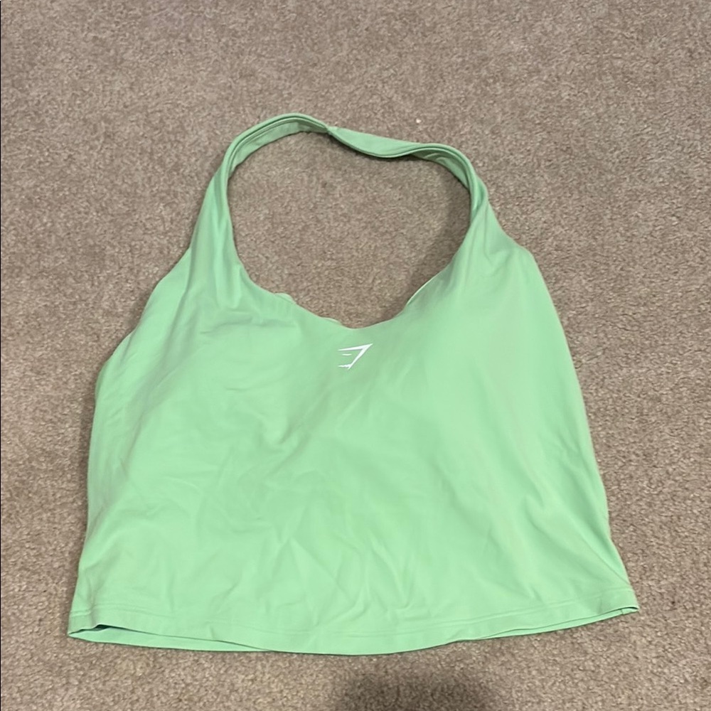 NEW LISTING ✨ Gymshark Green Supported Halter Top